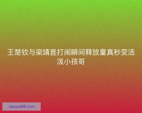 王楚钦与梁靖崑打闹瞬间释放童真秒变活泼小孩哥